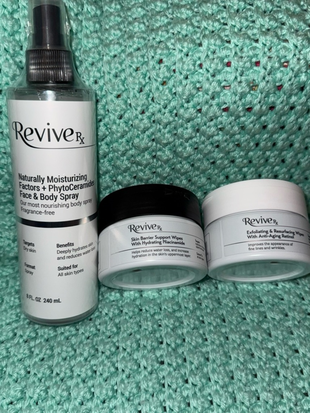 Moisturizing Face & Body Set — Mint Green Packaging